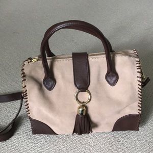 Never used purse. Suede